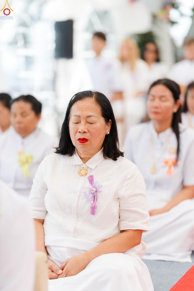 ภาพ No.286130:วันที่ 13 กรกฎาคม พ.ศ. 2568  พิธีทอดผ้าป่าฉลอง 13 ปี  วัดพระธรรมกายสวิตเซอร์แลนด์