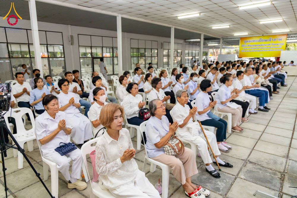 ภาพ No.316096:วันศุกร์ที่ 27 มีนาคม พ.ศ. 2569 พิธีบำเพ็ญกุศล คุณพ่อณรงค์ จินตมากุล  สิริอายุ 99 ปี 11 เดือน โยมบิดา พระครูปลัดรัตนวีรวัฒน์ (รังสฤษดิ์ อิทฺธิจินตโก) ที่ปรึกษาเจ้าคณะจังหวัดปทุมธานี เจ้าอาวาสวัดพระธรรมกาย  ณ ห้องปลูกศรัทธา 2 วัดพระธรรมกาย ปทุมธานี