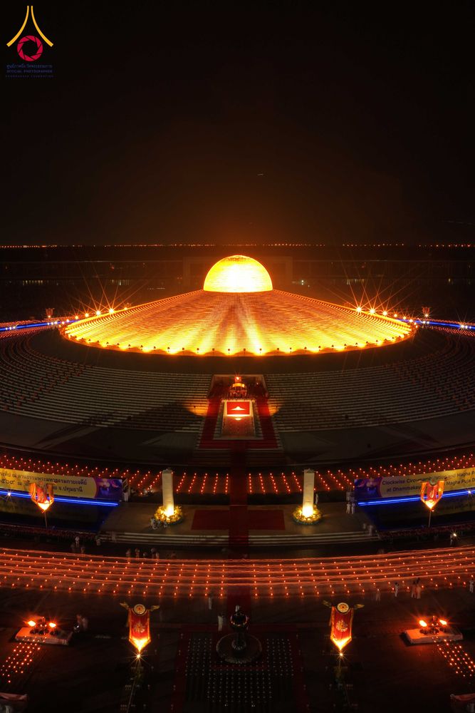 ภาพ No.312294:วันอังคารที่ 3 มีนาคม พ.ศ.2569 พิธีเวียนประทักษิณและจุดมาฆประทีป (ภาพชุดที่ 2) ณ ลานธรรมพระมหาธรรมกายเจดีย์ วัดพระธรรมกาย