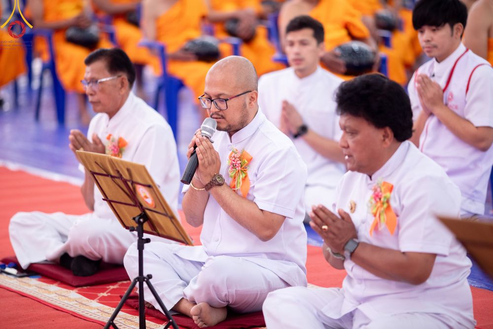 ภาพ No.314236:วันอังคารที่ 17 มีนาคม พ.ศ. 2569 พิธีตักบาตรฉลองสามเณรใหม่ 500 รูป  ณ มณฑลพิธีลุมพินี ประเทศเนปาล