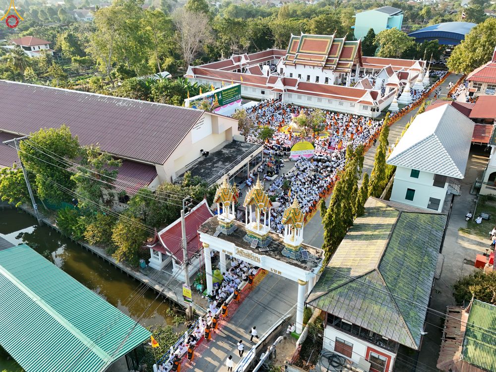 ภาพ No.295414:วันที่ 16 มกราคม พ.ศ. 2569 พิธีต้อนรับพระธรรมยาตรา อนุสรณ์สถานลำดับที่ 4 (ภาพชุดที่ 2) สถานที่เกิดด้วยกายธรรม ณ วัดโบสถ์บน ต.บางคูเวียง จ.นนทบุรี ในโครงการธรรมยาตรา กตัญญูบูชา มหาปูชนียาจารย์ พระมงคลเทพมุนี(สด จนฺทสโร) พระผู้ปราบมาร อนุสรณ์สถาน 7 แห่ง ปี