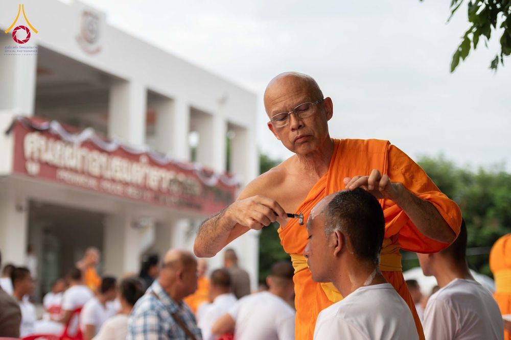 ภาพ No.349329:วันจันทร์ที่ 14 กันยายน พ.ศ.2569  พิธีตัดปอยผมนักเรียนนายสิบธรรมทายาท  "โครงการบรรพชาและพัฒนาศีลธรรม นักเรียนนายสิบตำรวจรุ่นที่ 16“  ณ ศูนย์ฝึกอบรมตำรวจภูธร ภาค 1  จ.สระบุรี