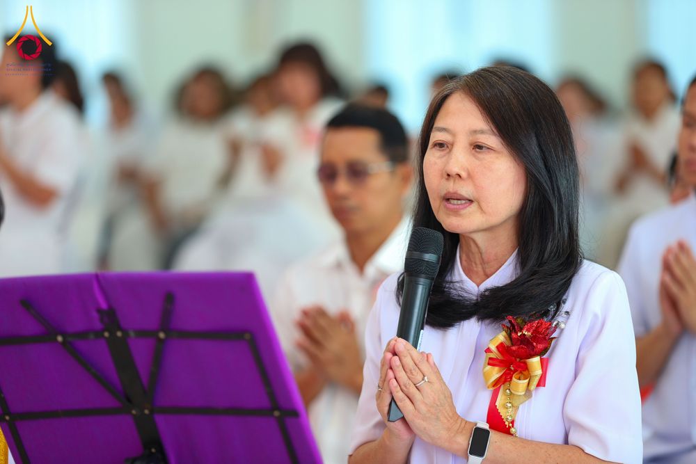 ภาพ No.291159:วันพุธที่ 7 มกราคม พ.ศ. 2569  พิธีบรรจุพระบรมสารีริกธาตุภายในพระเกตุองค์พระประธาน สมโภชพระประธาน พระธรรมกาย พิธีทอดผ้าป่า บุญแสงสว่าง ติดตั้งโซล่าเซล ณ ศูนย์ปฏิบัติธรรมพระมงคลเทพมุนี อ.สองพี่น้อง จ.สุพรรณบุรี