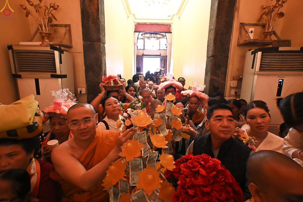 ภาพ No.278936:วันที่ 5 พฤศจิกายน 2568 กฐินสมทบวัดต่างประเทศ โดยคณะศิษยานุศิษย์ บูชาธรรม 81 ปี หลวงพ่อธัมมชโย ณ วัดมหาโพธิ์ เมืองพุทธคยา ถวายแด่  วัดพุทธนานาชาติเพื่อสวัสดิการสากล  (Buddha International Welfare Mission)  เมืองพุทธคยา ประเทศอินเดีย