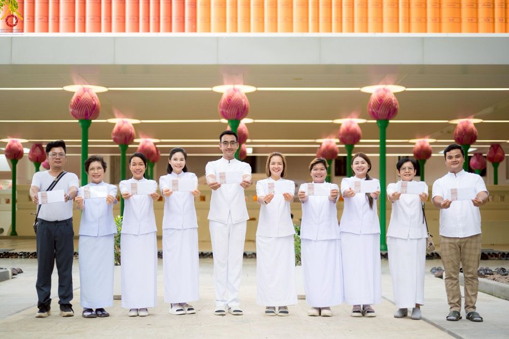 ภาพ No.250655:วันอังคารที่ 7 ตุลาคม พ.ศ. 2568 พิธีมหาปวารณาออกพรรษา ณ โบสถ์พระไตรปิฎก วัดพระธรรมกาย