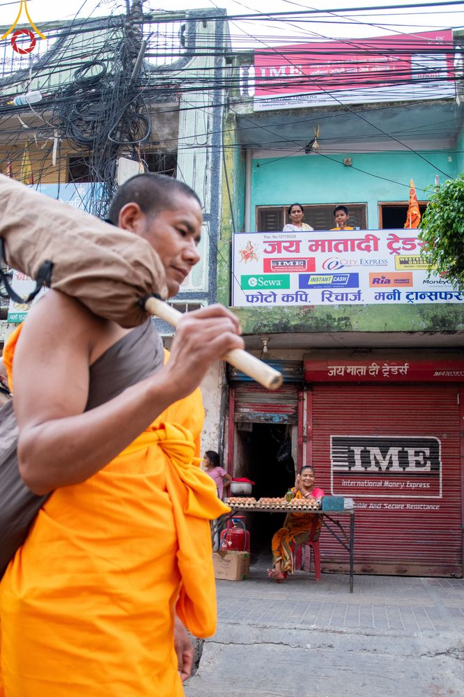 ภาพ No.317037:วันเสาร์ที่ 28 มีนาคม พ.ศ.2569 ธรรมยาตราจาริก ณ ซุ้มประตูลุมพินีเกต(Lumbini Gate) ประเทศเนปาล