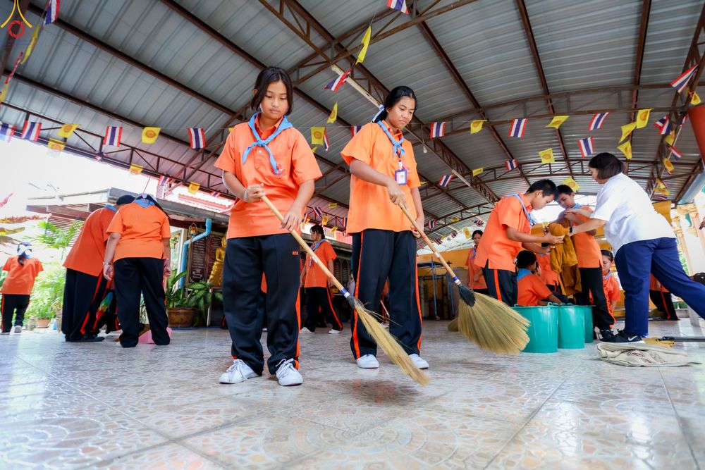 ภาพ No.338481:วันที่ 2-3 กรกฎาคม พ.ศ.2569 โครงการอบรมคุณธรรม จริยธรรมและความดีสากล ประจำปีการศึกษา2569 นักเรียนกว่า 150 คน  ณ วัดราษฎร์บูรณะ (วัดบางปลา) ต.บางปลา อ.บางพลี จ.สมุทรปราการ