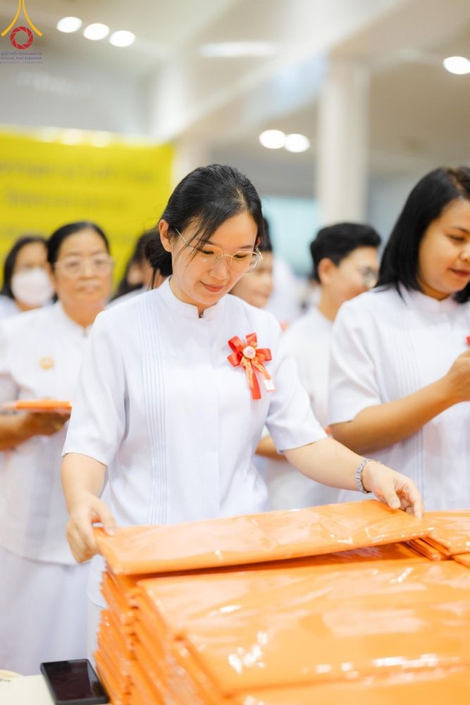 ภาพ No.178097:พิธีทอดผ้าป่าต้นสมบัติจักรพรรดิ ในวันอาทิตย์ที่ 1 ธันวาคม พ.ศ. 2567 ณ สภาธรรมกายสากล วัดพระธรรมกาย