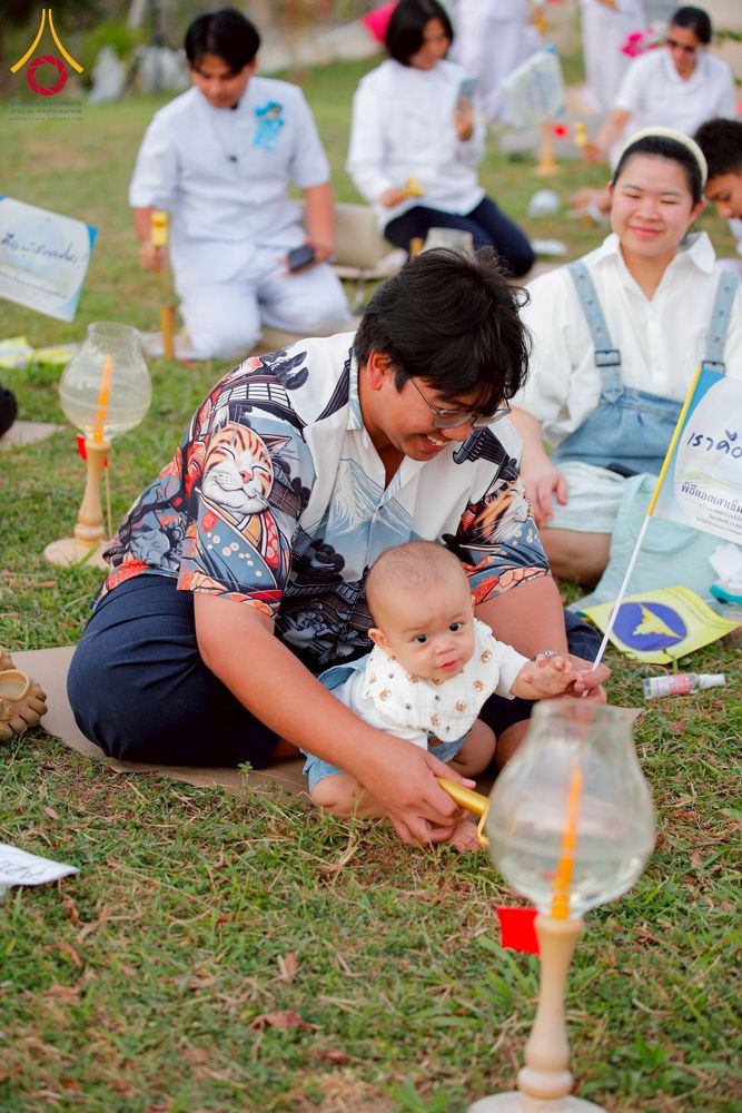 ภาพ No.275213:วันอาทิตย์ที่ 30 พฤศจิกายน พ.ศ. 2568 พิธีตอกเสาเข็ม "สร้างองค์พระเจดีย์เพื่อสร้างสันติภาพโลก" ต้นสุดท้าย ณ ศูนย์ปฏิบัติธรรมระยอง (บ้านช่องลม)