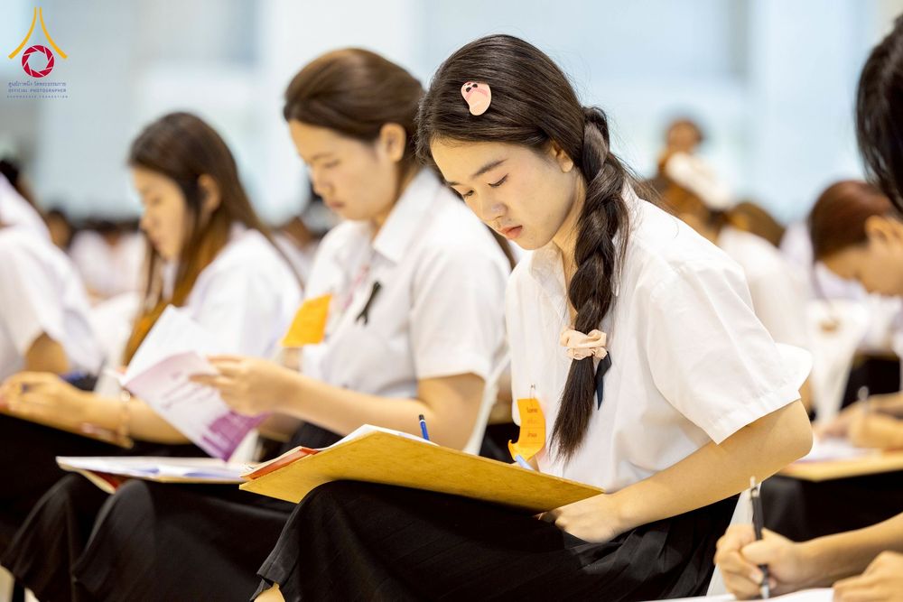 ภาพ No.273358:วันที่ 23 พฤศจิกายน พ.ศ. 2568 การสอบตอบปัญหาธรรมะ ทางก้าวหน้า "ระดับอุดมศึกษา" ณ ห้องแก้วสารพัดนึก 1 สภาธรรมกายสากล วัดพระธรรมกาย จ.ปทุมธานี