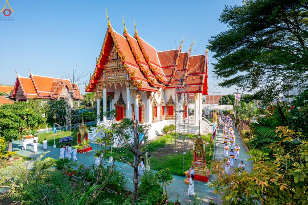 ภาพ No.291914:วันที่ 9 มกราคม พ.ศ. 2569 พิธีทอดผ้าป่าทำนุบำรุงศาสนสถาน ณ วัดศรีเมือง จ.สมุทรสาคร ในโครงการธรรมยาตรา กตัญญูบูชา มหาปูชนียาจารย์ พระมงคลเทพมุนี(สด จนฺทสโร) พระผู้ปราบมาร อนุสรณ์สถาน 7 แห่ง ปีที่ 14