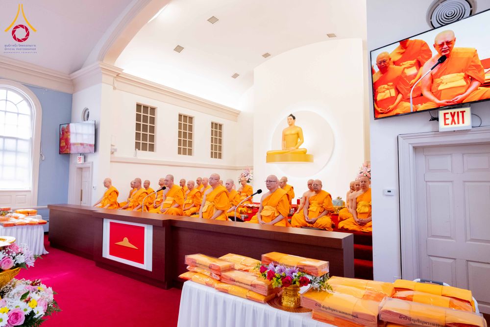 ภาพ No.319012:วันที่ 29 มีนาคม พ.ศ.2569 พิธีทอดผ้าป่าวัดพระธรรมกาย 20 ศูนย์สาขา และการประชุมภาคพื้นอเมริกา ไตรมาสที่ 1/2569 วัดพระธรรมกายชิคาโก ประเทศสหรัฐอเมริกา