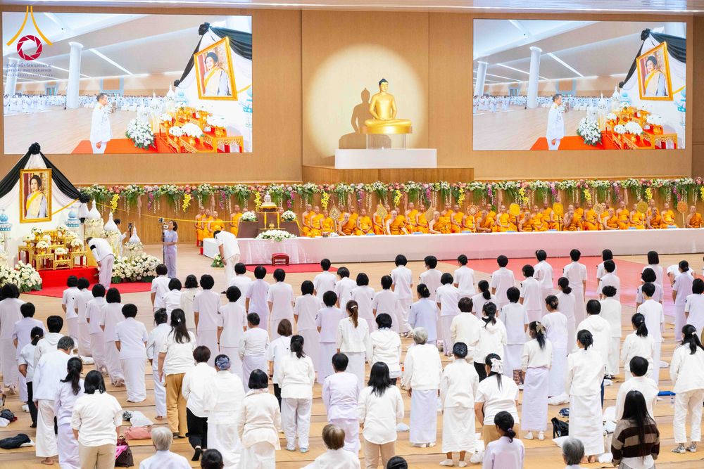 ภาพ No.306496:วันที่ 31 มกราคม พ.ศ. 2569  พิธีบำเพ็ญกุศล 100 วัน เพื่ออุทิศถวายแด่  สมเด็จพระนางเจ้าสิริกิติ์ พระบรมราชินีนาถ พระบรมราชชนนีพันปีหลวง ณ ห้องแก้วสารพัดนึก2 วัดพระธรรมกาย ปทุมธานี