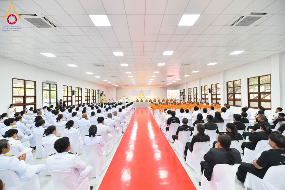 ภาพ No.280724:วันศุกร์ที่ 12 ธันวาคม พ.ศ.2568 พิธีบำเพ็ญกุศลปัญญาสมวาร (50 วัน) อุทิศถวายพระราชกุศลแด่ “พระพันปีหลวง” ณ วัดพระธรรมกาย