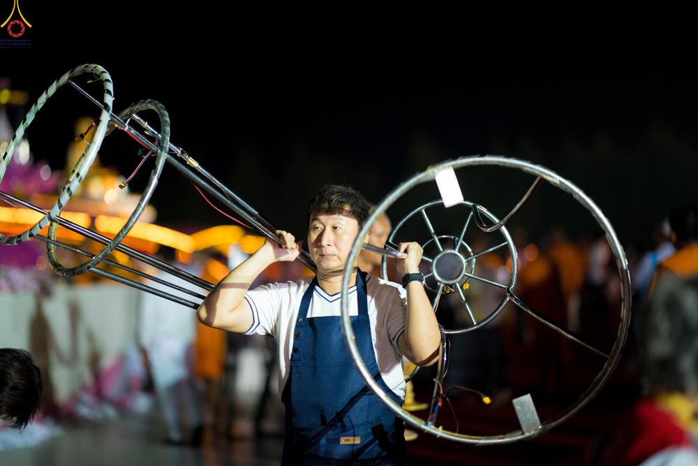 ภาพ No.306657:ภาพเบื้องหลังอาสาสมัครรวมใจ ชุดที่ 5 ในโครงการธรรมยาตรา กตัญญูบูชา มหาปูชนียาจารย์ พระมงคลเทพมุนี(สด จนฺทสโร) พระผู้ปราบมาร อนุสรณ์สถาน 7 แห่ง ปีที่ 14