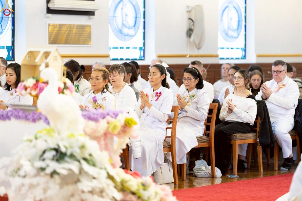 ภาพ No.270828:วันอาทิตย์ที่ 19 ตุลาคม พ.ศ. 2568 พิธีทอดกฐิน “หนึ่งไม่มีสอง” วัดพระธรรมกายนิวคาสเซิล เมืองนิวคาสเซิล ประเทศอังกฤษ 