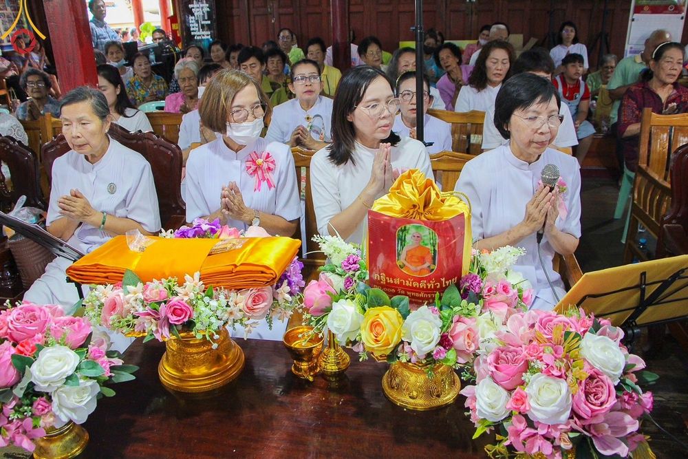 ภาพ No.172622:พิธีทอดกฐิน ณ วัดเฟื้อสุธรรม จ.เพชรบุรี ในโครงการกฐินสามัคคีทั่วไทย 30,000 วัด บูชาธรรม 80 ปี หลวงพ่อธัมมชโย โดยคณะศิษยานุศิษย์วัดพระธรรมกาย วันที่ 27 ตุลาคม พ.ศ. 2567