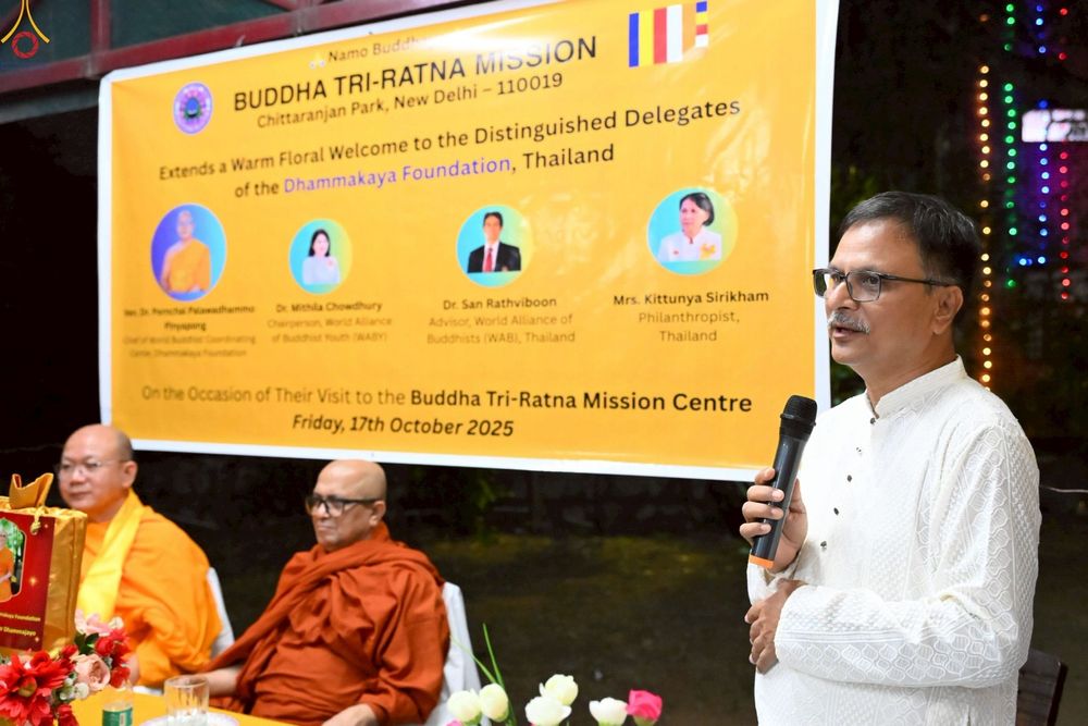 ภาพ No.263417:วันที่ 17 ตุลาคม พ.ศ. 2568 ทอดกฐินสมทบวัดต่างประเทศ ณ ศูนย์เผยแผ่พุทธรัตนะ กรุงเดลลี ประเทศอินเดีย 