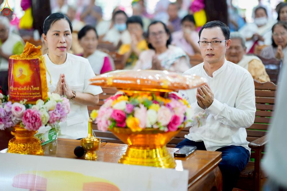 ภาพ No.259155:วันที่ 19 ตุลาคม พ.ศ. 2568 พิธีทอดกฐินสามัคคีทั่วไทย 30,000 วัด โดยคณะศิษยานุศิษย์ บูชาธรรม 81 ปี หลวงพ่อธัมมชโย ณ วัดบางบัวงาม ตำบลบ้านม่วง อำเภอบ้านโป่ง จังหวัดราชบุรี