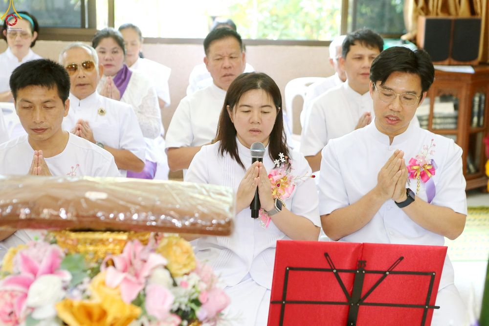 ภาพ No.272796:วันที่ 26 ตุลาคม พ.ศ. 2568 พิธีทอดกฐินสามัคคีทั่วไทย ณ วัดสันติวราราม ต.ดงมหาวัน อ.เวียงเชียงรุ้ง จ.เชียงราย โดยคณะศิษยานุศิษย์ บูชาธรรม 81 ปี หลวงพ่อธัมมชโย