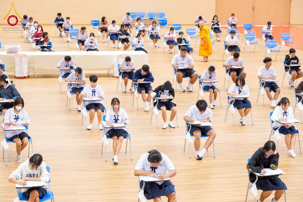 ภาพ No.273774:วันที่ 27 พฤศจิกายน พ.ศ. 2568 สอบธรรมสนามหลวง ธรรมศึกษา ทุกชั้น สนามสอบ วัดพระธรรมกาย จ.ปทุมธานี