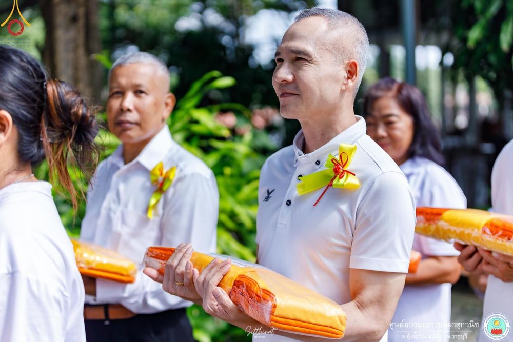 ภาพ No.161778:พิธีทอดผ้าป่าสามัคคี เพื่อปรับปรุงห้องน้ำ และระบบน้ำ รองรับการสร้างศาสนทายาท ณ ศูนย์อบรมเยาวชนผาสุกวนิช อำเภอเมืองราชบุรี จังหวัดราชบุรี วันอาทิตย์ที่ 13 ตุลาคม พ.ศ. 2567