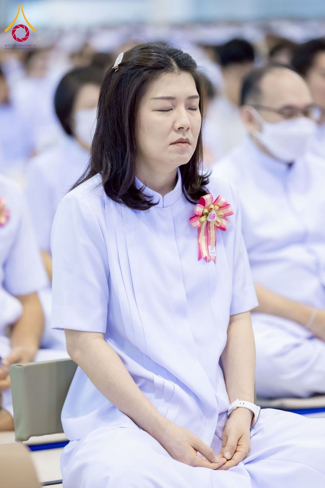 ภาพ No.277128:วันอาทิตย์ที่ 7 ธันวาคม พ.ศ. 2568 พิธีบูชาข้าวพระ ณ สภาธรรมกายสากล วัดพระธรรมกาย