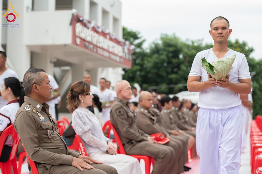 ภาพ No.349285:วันจันทร์ที่ 14 กันยายน พ.ศ.2569  พิธีตัดปอยผมนักเรียนนายสิบธรรมทายาท  "โครงการบรรพชาและพัฒนาศีลธรรม นักเรียนนายสิบตำรวจรุ่นที่ 16“  ณ ศูนย์ฝึกอบรมตำรวจภูธร ภาค 1  จ.สระบุรี