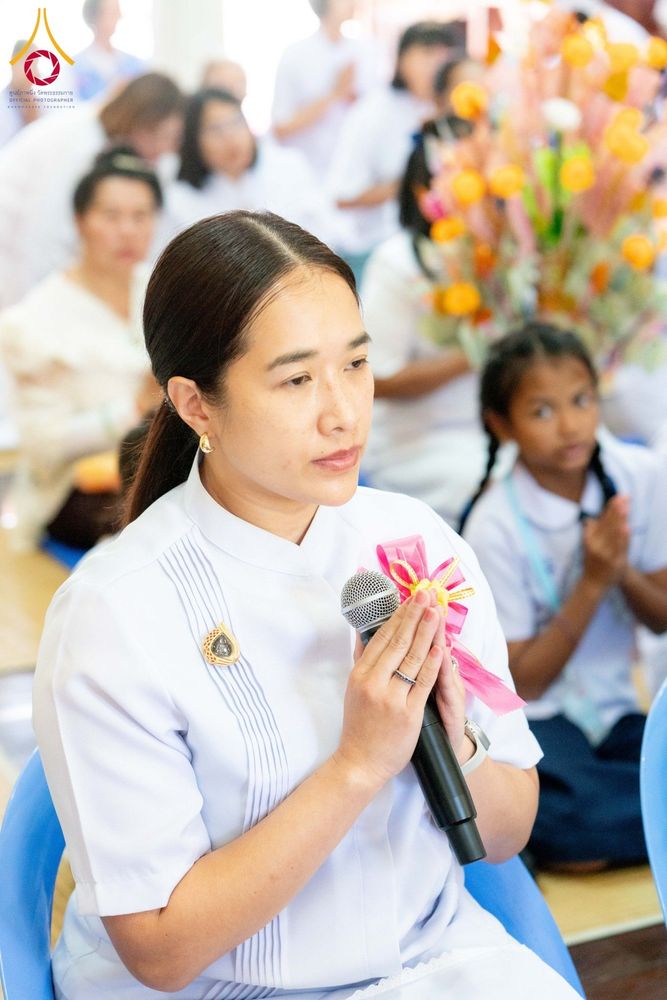ภาพ No.197295:พิธีทอดผ้าป่าทำนุบำรุงศาสนสถาน ณ วัดอัมพวัน ตำบลบางม่วง อำเภอบางใหญ่ จังหวัดนนทบุรี ในโครงการธรรมยาตรา กตัญญูบูชา มหาปูชนียาจารย์ พระมงคลเทพมุนี(สด จนฺทสโร) พระผู้ปราบมาร อนุสรณ์สถาน 7 แห่ง ปีที่ 13 วันที่ 17 มกราคม พ.ศ. 2568