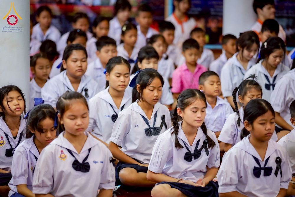 ภาพ No.272566:วันที่ 21 พฤศจิกายน พ.ศ. 2568 รวมพลังเด็กดี V-Star ผู้นำฟื้นฟูศีลธรรมโลก ประจำปี 2568 จังหวัดสุโขทัย ณ ศูนย์ปฏิบัติธรรมสุโขทัย