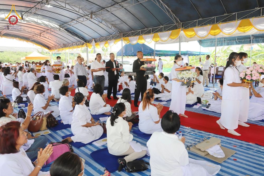 ภาพ No.75850:พิธีเปิดศูนย์ปฎิบัติธรรมและอบรมเยาวชน ,  พิธีทอดผ้าป่าเพื่อถมที่ดินเป็นปฐมฤกษ์  วันอาทิตย์ที่ 12 กุมภาพันธ์ พ.ศ. 2566  ณ ศูนย์ปฏิบัติธรรมและอบรมเยาวชนเมืองยะลา