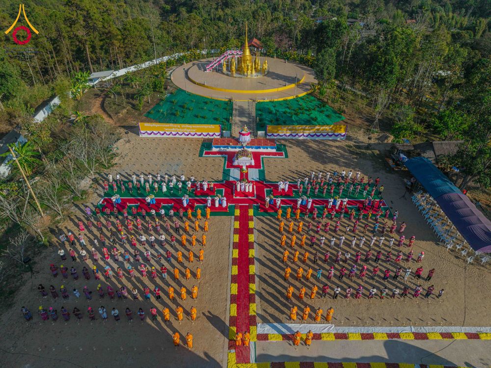 ภาพ No.308946:วันศุกร์ที่ 6 กุมภาพันธ์ พ.ศ.2569 พิธีอัญเชิญพระบรมสารีริกธาตุ เพื่อประดิษฐาน  ณ เจดีย์วัดทุ่งเจริญธรรม อ.อมก๋อย จ.เชียงใหม่