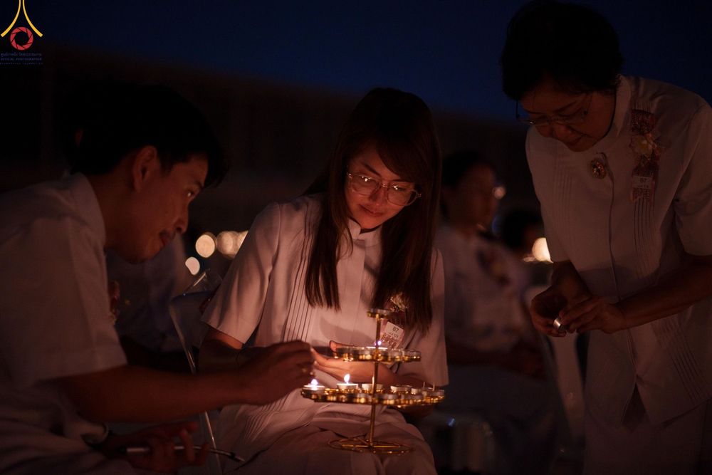 ภาพ No.125036:พิธีเวียนประทักษิณและจุดมาฆประทีป (ชุดที่ 2) ในวันมาฆบูชา เสาร์ที่ 24 กุมภาพันธ์ พ.ศ. 2567 ณ พระมหาธรรมกายเจดีย์ วัดพระธรรมกาย