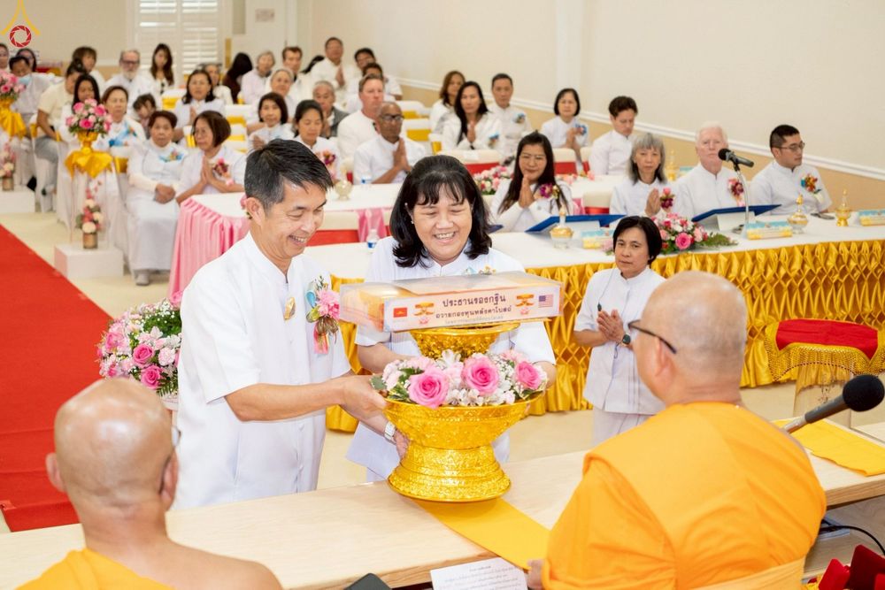 ภาพ No.255656:วันที่ 12 ตุลาคม พ.ศ. 2568 พิธีทอดกฐินสามัคคี  ณ วัดพระธรรมกายซิลิคอนวัลเลย์  สหรัฐอเมริกา 