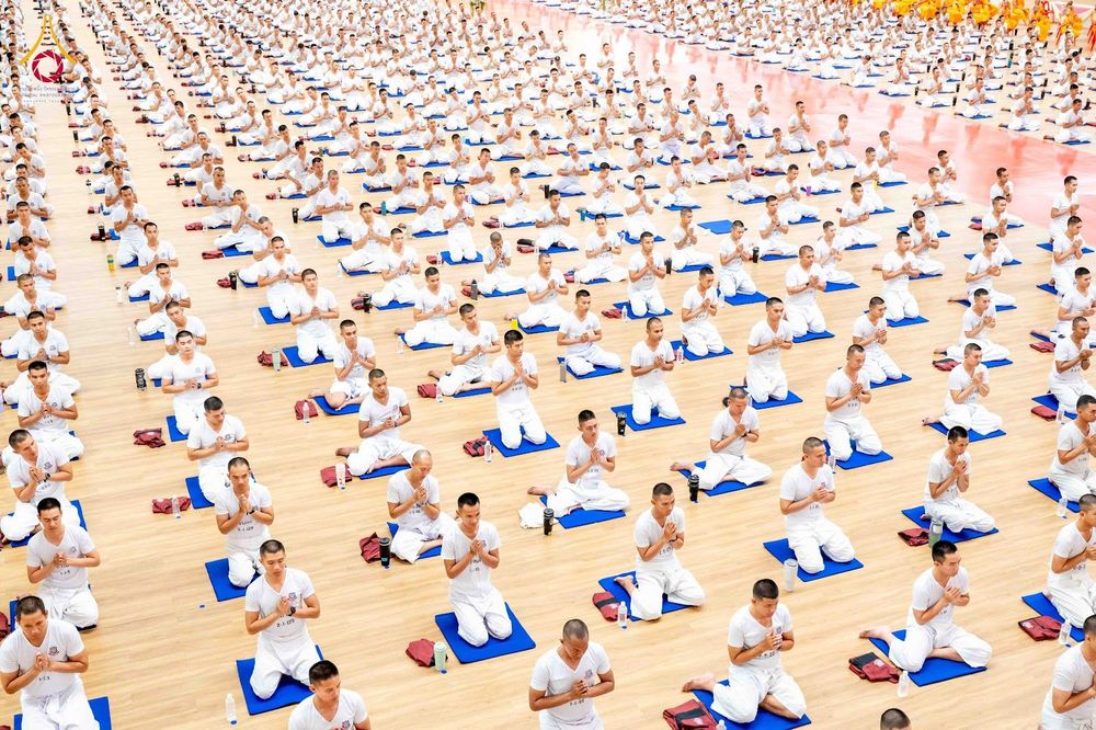 ภาพ No.349045:วันที่ 16 กันยายน พ.ศ. 2569 พิธีเปิดบรรพชาและปฏิบัติธรรม นสต. รุ่นที่ 16 ศูนย์ฝึกอบรมตำรวจภูธรภาค 1 ณ สภาธรรมกายสากล วัดพระธรรมกาย