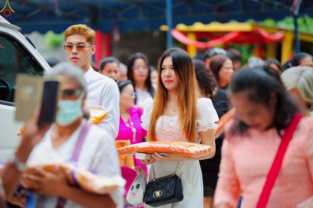 ภาพ No.270282:วันที่ 28 ตุลาคม พ.ศ. 2568 พิธีทอดกฐินสามัคคีทั่วไทย ณ สำนักสงฆ์เทพพิทักษ์ผล ต.แสนสุข อ.เมืองชลบุรี จ.ชลบุรี โดยคณะศิษยานุศิษย์ บูชาธรรม 81 ปี หลวงพ่อธัมมชโย