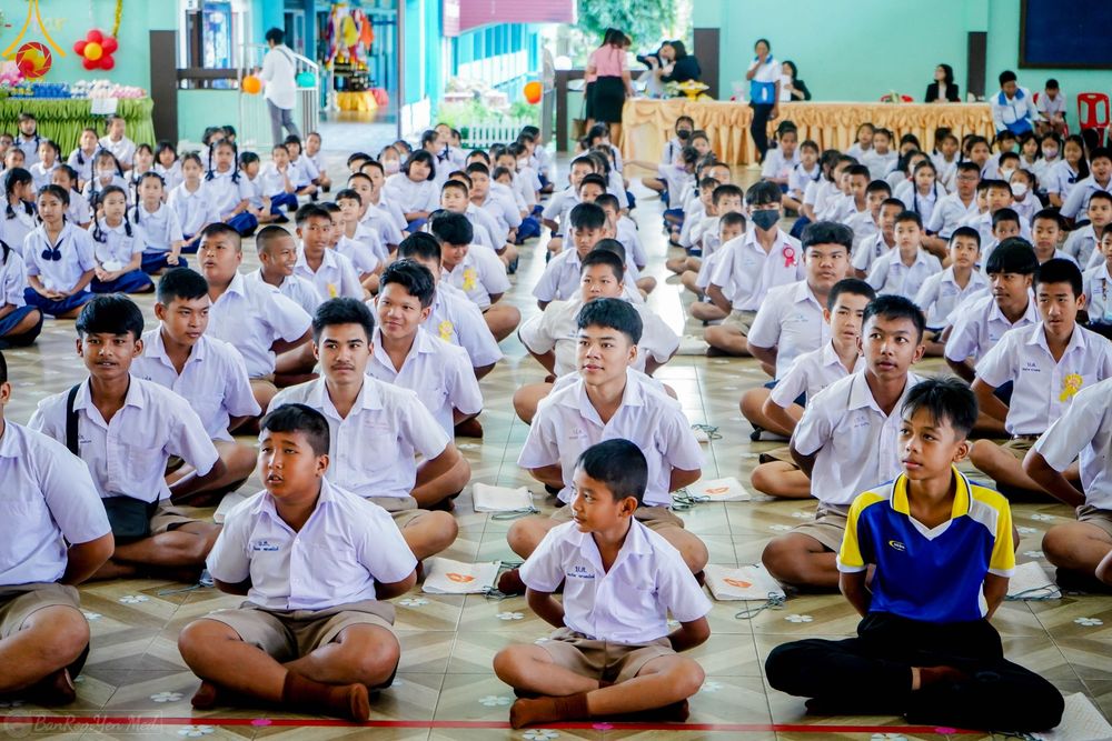 ภาพ No.104769:วันรวมพลังเด็กดี V-star ผู้นำฟื้นฟูศีลธรรมโลก จังหวัดพังงา วันที่ 22 ธันวาคม พ.ศ. 2566 ณ โรงเรียนอนุบาลพังงา