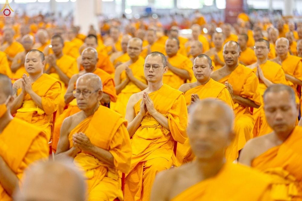 ภาพ No.236030:วันที่ 3 สิงหาคม พ.ศ. 2568 พิธีบูชาข้าวพระ ณ สภาธรรมกายสากล วัดพระธรรมกาย