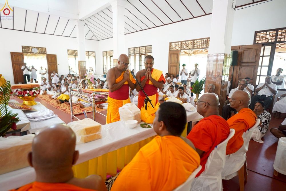 ภาพ No.264856:วันที่ 17 ตุลาคม พ.ศ. 2568 กฐินสมทบต่างประเทศ บูชาธรรม 81 ปี หลวงพ่อธัมมชโย ณ วัดศรีบุปผาราม เมืองปัลเลโปลา ประเทศศรีลังกา 