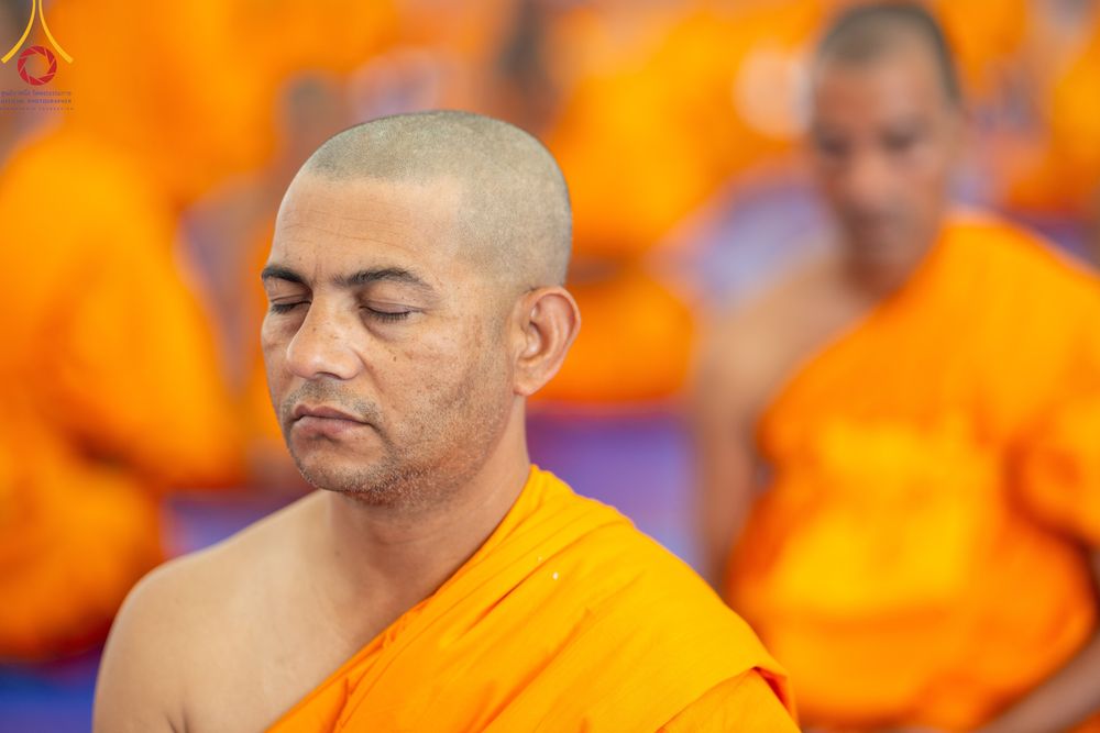 ภาพ No.315248:​วันอาทิตย์ที่ 22 มีนาคม พ.ศ.2569 สามเณรธรรมทายาทเนปาล 500 รูป ฟังธรรม สวดมนต์ ปฏิบัติธรรมร่วมกัน  ณ International Assembly and Meditation Hall Lumbini