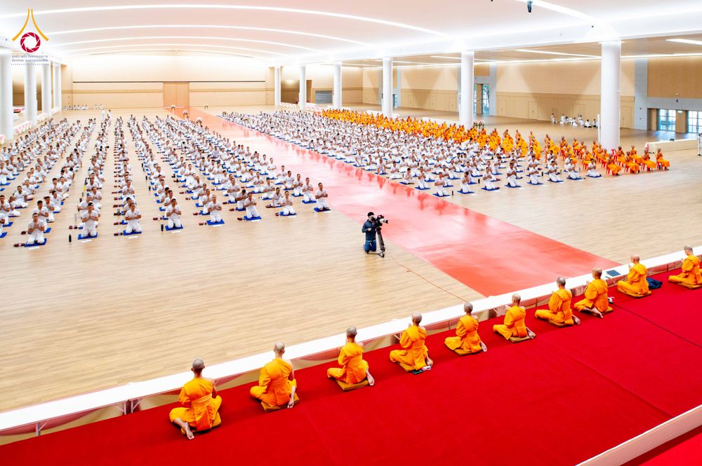 ภาพ No.349028:วันที่ 16 กันยายน พ.ศ. 2569 พิธีเปิดบรรพชาและปฏิบัติธรรม นสต. รุ่นที่ 16 ศูนย์ฝึกอบรมตำรวจภูธรภาค 1 ณ สภาธรรมกายสากล วัดพระธรรมกาย
