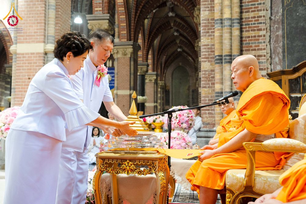 ภาพ No.329686:วันที่ 16 พฤษภาคม พ.ศ.2569 พิธีประดิษฐานพระประธาน และบรรจุพระบรมสารีริกธาตุ เนเธอร์เเลนด์