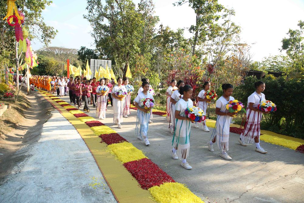 ภาพ No.308916:วันศุกร์ที่ 6 กุมภาพันธ์ พ.ศ.2569 พิธีอัญเชิญพระบรมสารีริกธาตุ เพื่อประดิษฐาน  ณ เจดีย์วัดทุ่งเจริญธรรม อ.อมก๋อย จ.เชียงใหม่