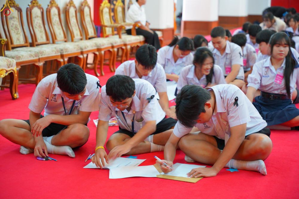 ภาพ No.288962:วันพุธที่ 17 ธันวาคม พ.ศ.2568 กิจกรรมเยาวชนไทยรวมใจทำความดี "เด็กดีมหานคร ต้นแบบด้านศีลธรรม" แข่งขันสอบตอบปัญหาศีลธรรมในพระพุทธศาสนา ครั้งที่ 7 และวันรวมพลังเด็กดี V-Star ประจำปี 2568 ณ วัดมหาธาตุยุวราชรังสฤษฎิ์ราชวรมหาวิหาร กรุงเทพมหานคร