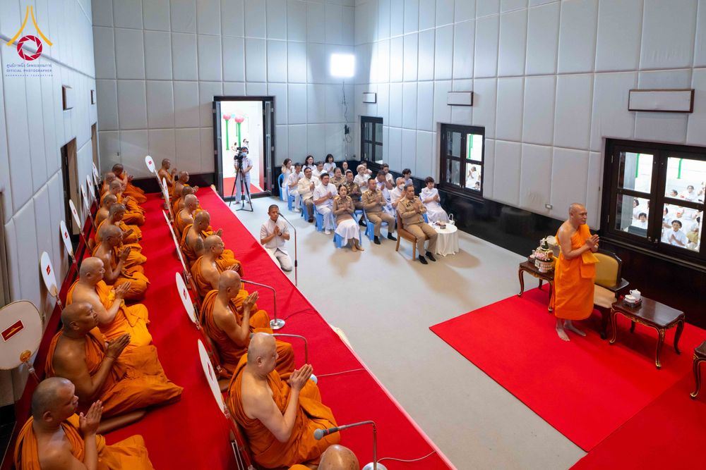 ภาพ No.308998:วันอาทิตย์ที่ 8 กุมภาพันธ์ พ.ศ. 2569  พิธีต้อนรับพระบัญชาสมเด็จพระสังฆราช แต่งตั้ง  “พระครูปลัดรัตนวีรวัฒน์” (รังสฤษดิ์ อิทฺธิจินฺตโก) เจ้าอาวาสวัดพระธรรมกาย ให้ดำรงตำแหน่ง “ที่ปรึกษาเจ้าคณะจังหวัดปทุมธานี”