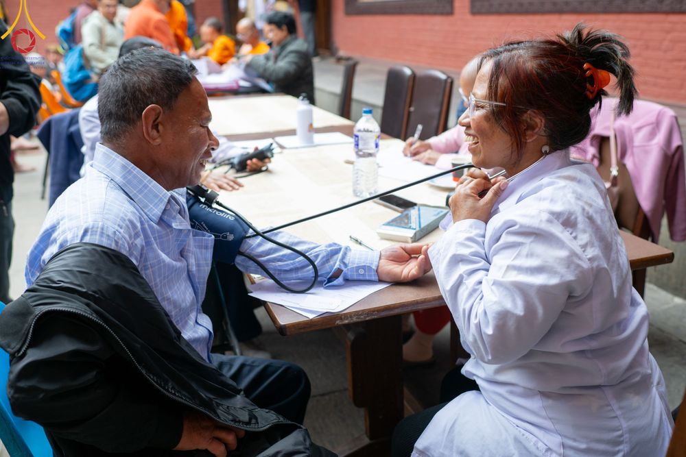 ภาพ No.313172:วันอังคารที่ 10 มีนาคม พ.ศ. 2569 ประมวลภาพบรรยากาศวันแรก โครงการบวชธรรมทายาท ประเทศเนปาล ณ วัดอเชศวร (Aksheswar Mahavihar )