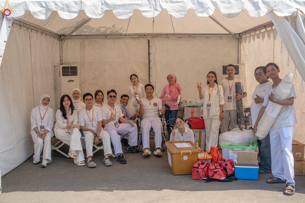 ภาพ No.331331:วันที่ 29 พฤษภาคม พ.ศ.2569 MBMI Tangerang (Majelis Agama Buddha Mahanikaya)  ได้มีการเตรียมงานเพื่อจัดงานวิสาขบูชานานาชาติ (ภาพชุดที่ 2)