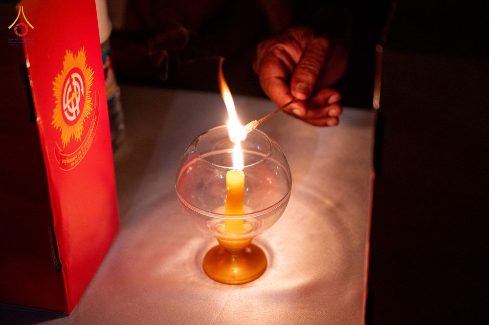 ภาพ No.321719:วันที่ 12 เมษายน พ.ศ.2569 วัดพระธรรมกาย ร่วมกับพุทธสภาแห่งอินเดีย ถวายมหาสังฆทาน 135 วัด ดร.ภีมราว รามชี อัมเบดการ์ (Dr. B.R. Ambedkar) รัฐบุรุษผู้ฟื้นฟูพระพุทธศาสนา ณ วัดพุทธสันติวันธรรมชัย เมืองนาคปูร์ รัฐมหาราษฏระ สาธารณรัฐอินเดีย