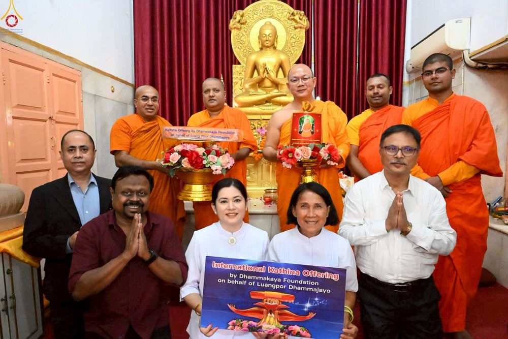 ภาพ No.263386:วันที่ 17 ตุลาคม พ.ศ. 2568 ทอดกฐินสมทบวัดต่างประเทศ ณ วัดมหาโพธิเดลลี ประเทศอินเดีย 