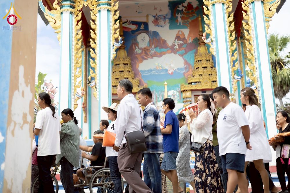 ภาพ No.275452:วันที่ 5 พฤศจิกายน พ.ศ. 2568 พิธีทอดกฐินสามัคคีทั่วไทย ณ วัดสระด่าน ต.หนองสาหร่าย อ.ดอนเจดีย์ จ.สุพรรณบุรี โดยคณะศิษยานุศิษย์ บูชาธรรม 81 ปี หลวงพ่อธัมมชโย